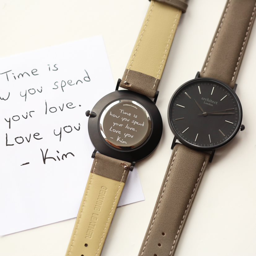 Personalised engraved watch ideas for your man