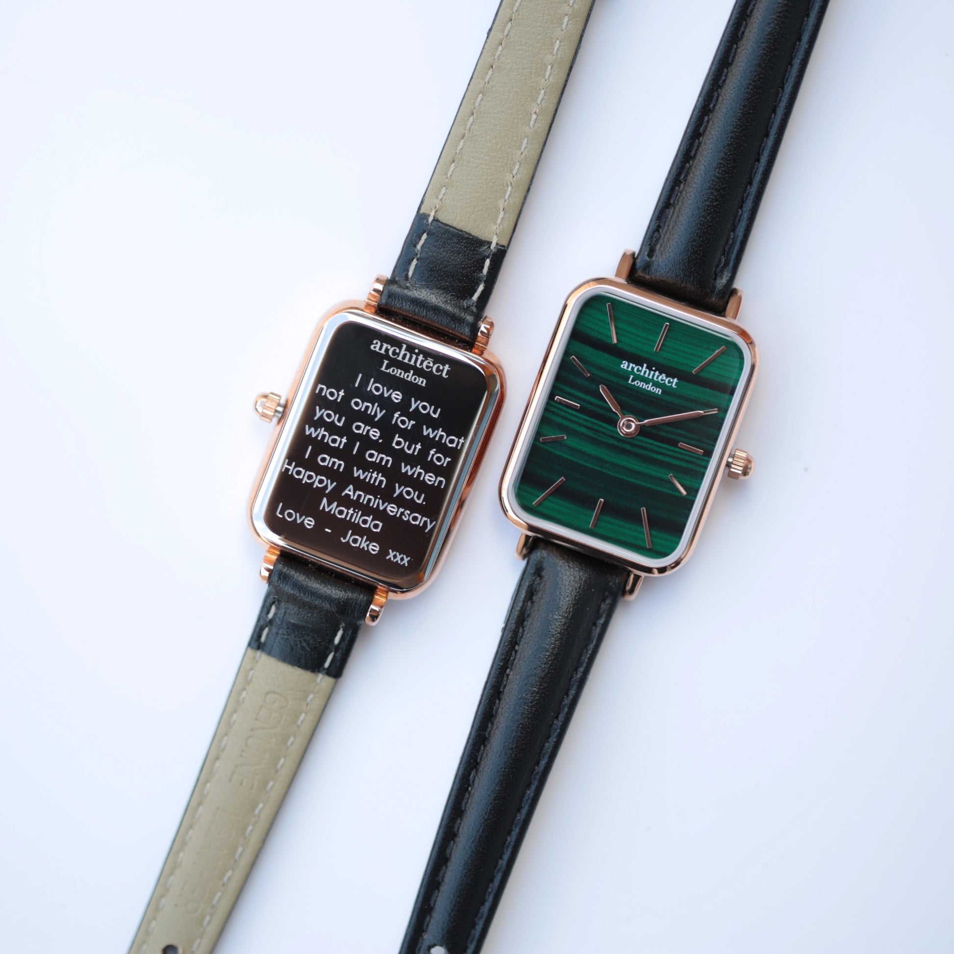 Ladies ArchitÄ“ct Lille - Pine Green - Modern Font Engraving - Wear We Met