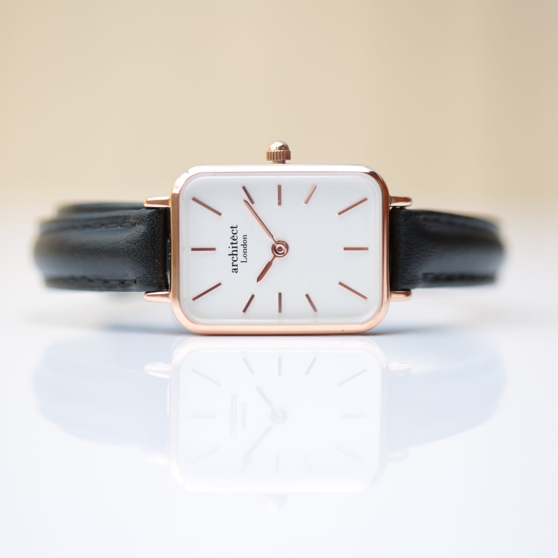 Ladies ArchitÄ“ct Lille - Brilliant White  - Handwriting Engraving - Wear We Met