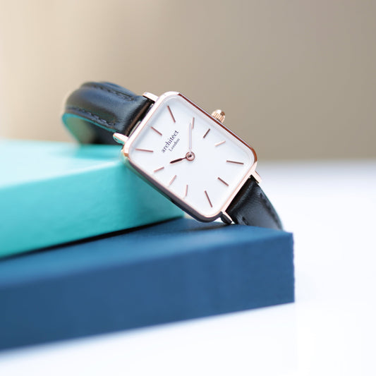 Ladies ArchitÄ“ct Lille - Brilliant White  - Handwriting Engraving - Wear We Met