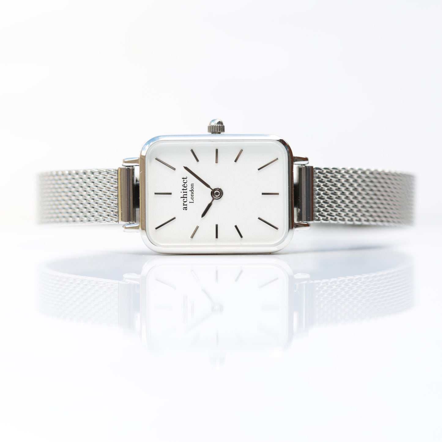 Ladies ArchitÄ“ct Lille - Cloud Silver - Handwriting Engraving - Wear We Met