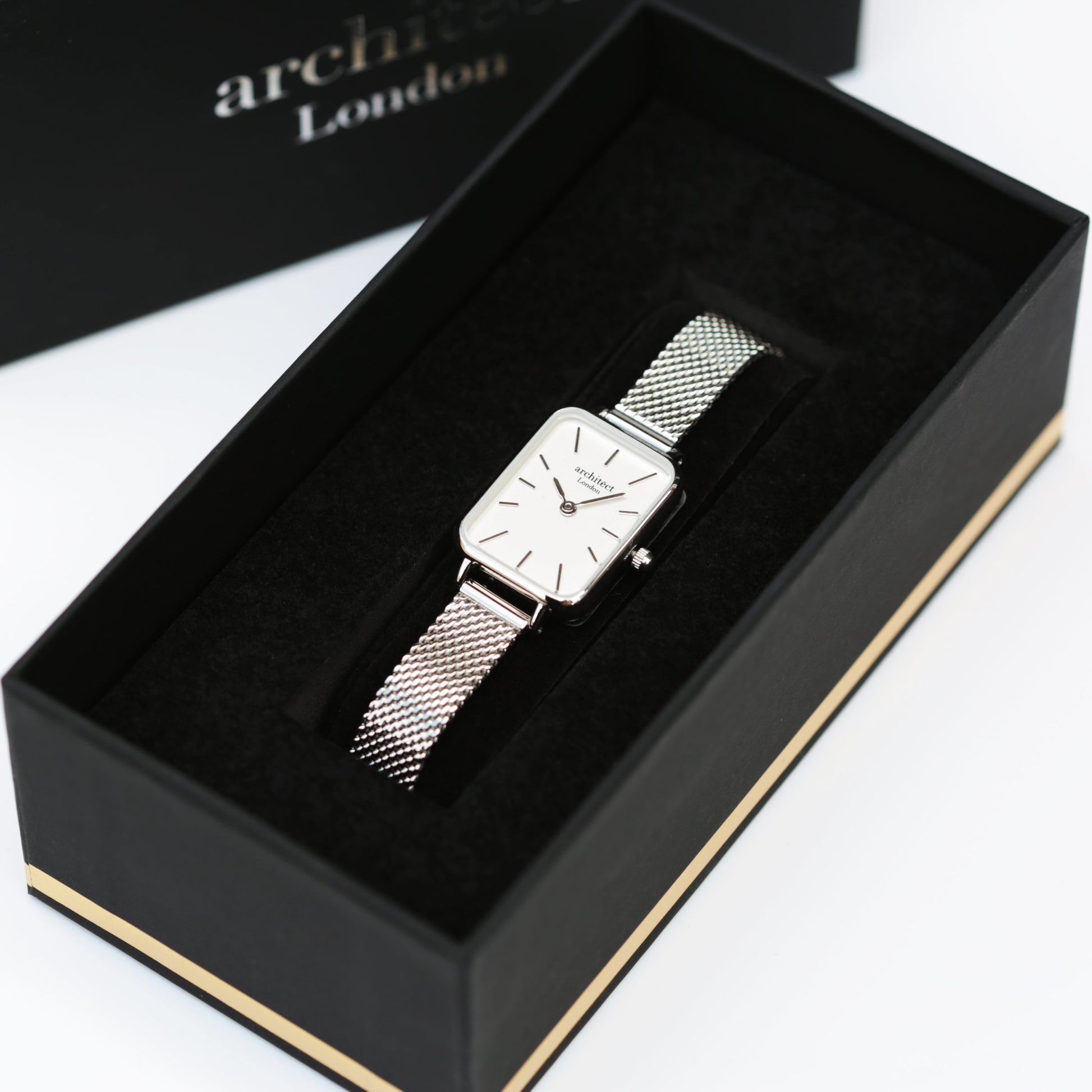 Ladies ArchitÄ“ct Lille - Cloud Silver - Handwriting Engraving - Wear We Met
