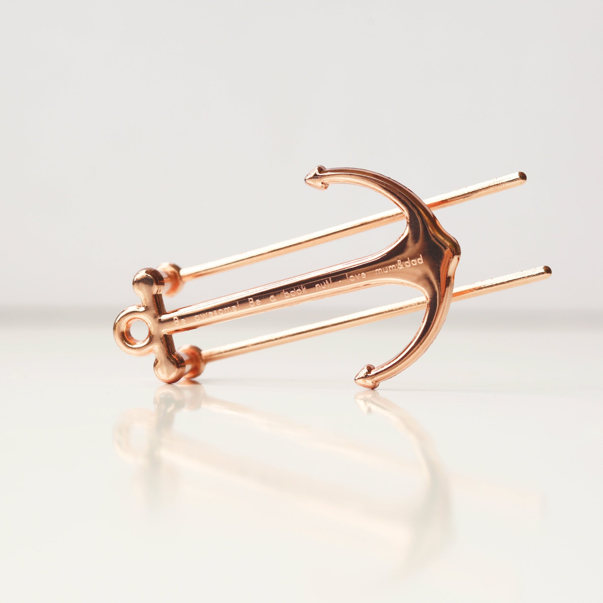 Book Anchor - Gold & Rose Gold - Wear We Met